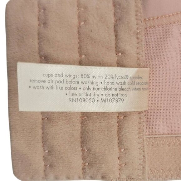 Cacique Convertible Bra Nude Size 42F Plunge Light Padding Sensual Underwire NWT - Picture 7 of 11